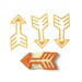 Tribal Chevron Arrow 2 - Rubber Stamp - Cling Rubber Stamp