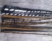 13 dreads Custom made to order you pick the colors accent set