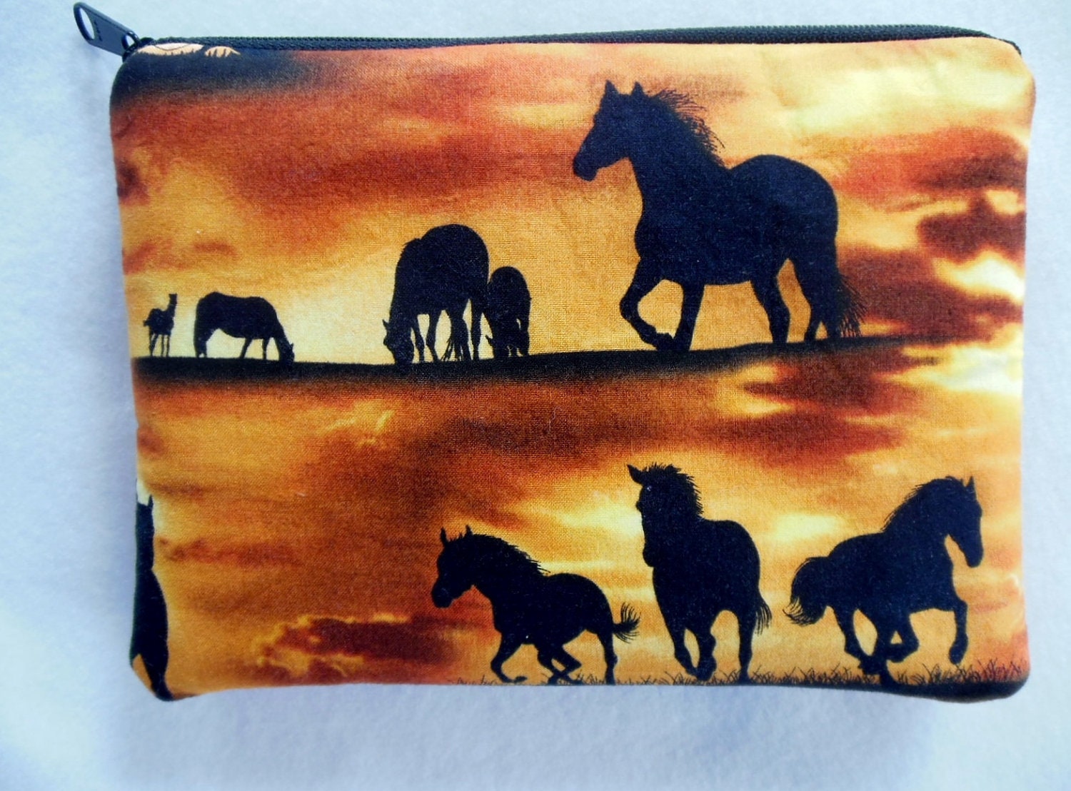Sale-Ipad mini/Nook/Kindle/gadget holder Sunrise Horses