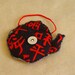 TEXTILE MAGNET, Quilted Teapot, Kitchen Decoration, Japanese Tea