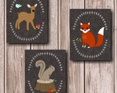 Woodland Trio 8x10 Prints