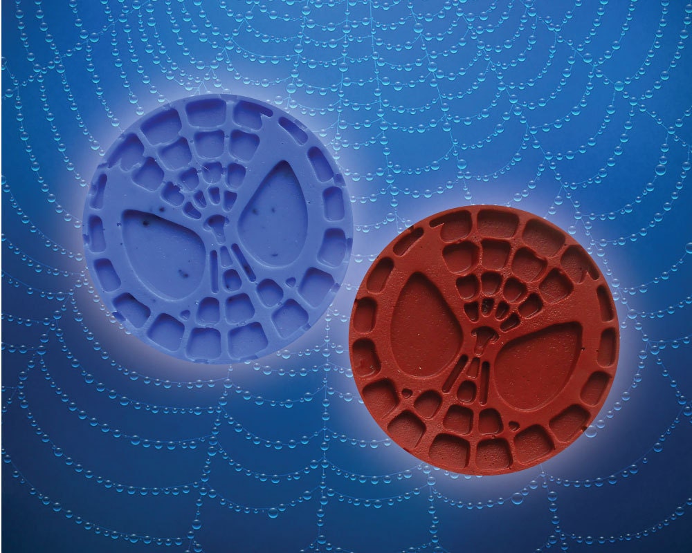 Web Spinnin' Spiderman Soap - Set of 4 Soaps - Great Stocking Stuffer or Party Favor