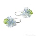 Forget Me Not Flower Swarovski Crystal Earrings
