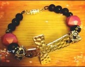 Elegant cross bracelet SOLD