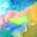 Art Print, Abstract Watercolor, Wonder