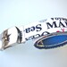 Child's Belt  / Boy Belt - Nautical Writing and Symbols
