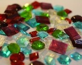 Sugar Jewels, Sugar Gems for cake decorating, assorted shapes