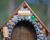 Bird House Dog Theme mosaic garden stones