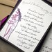 Lavender In Love - Wedding Invitation - Purple, Plum, Rustic, Taupe - Purchase to Start the Ordering Process