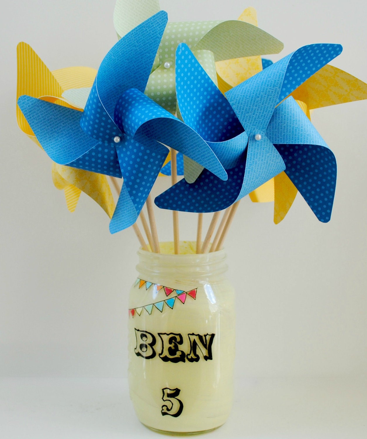 Pinwheels YOU PICK the COLORS set of 8 Large pinwheels