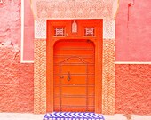 travel photography - door photography - Inside the Pink City, pink 8x10