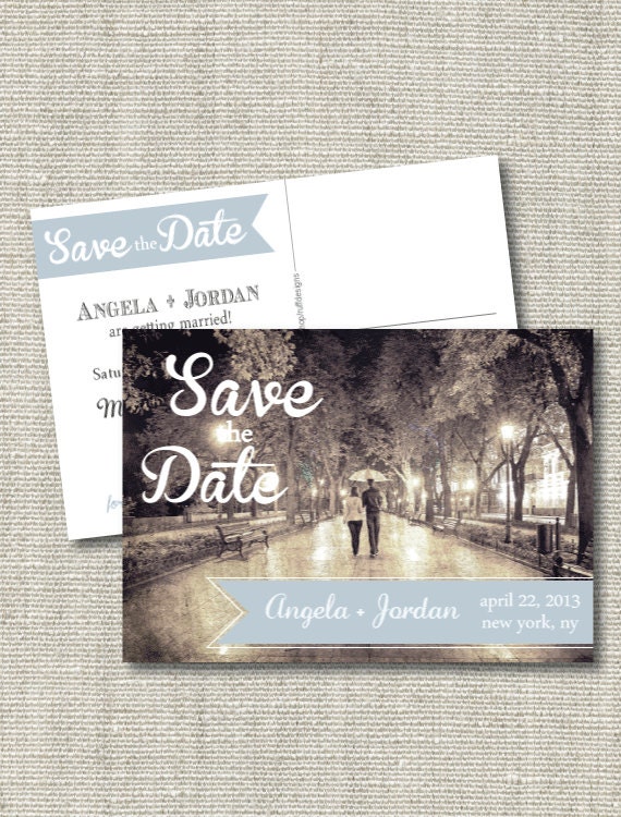 Photo Postcard Save the Date