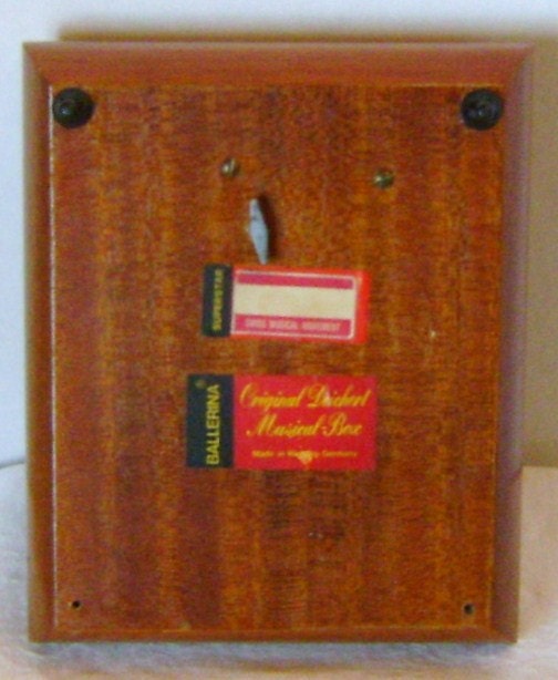 West Germany Deichert Wooden Ferrandiz Music Box