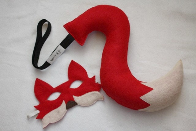 Red Fox Mask & Tail- CHILD