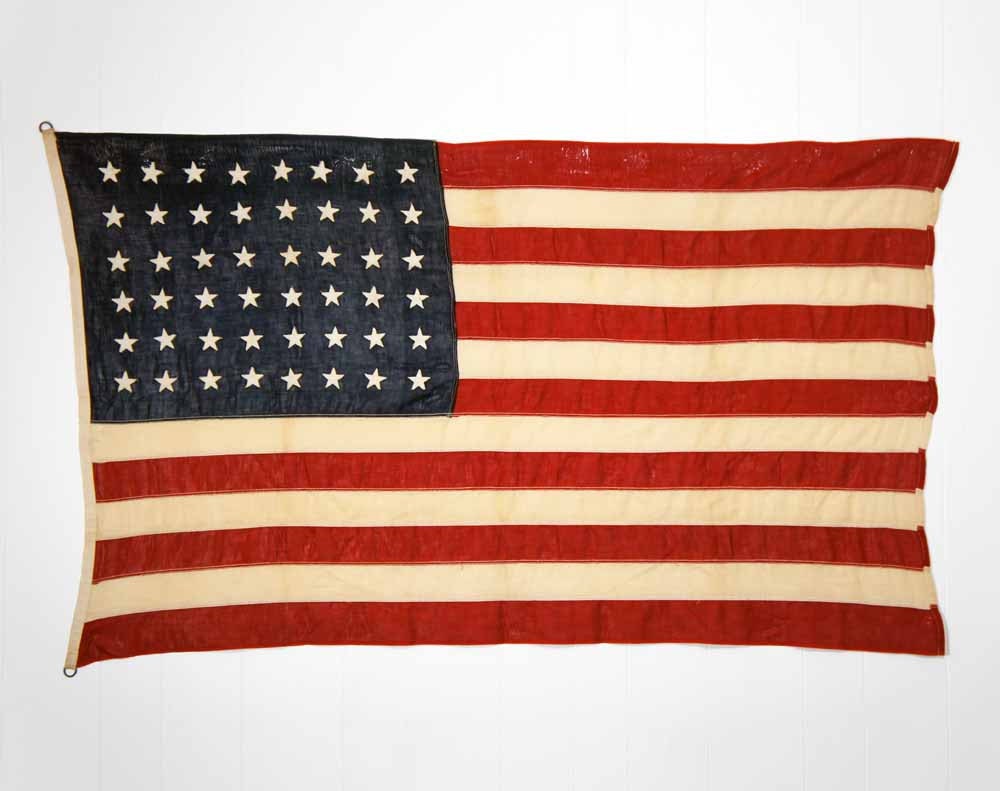 american flag vintage
