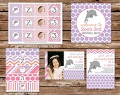 Custom Printable Dolphin Under the Sea Ocean Birthday Party Package for girls Il_170x135
