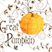 Halloween Typography Printable The Great Pumpkin 8x10 Fall Decor
