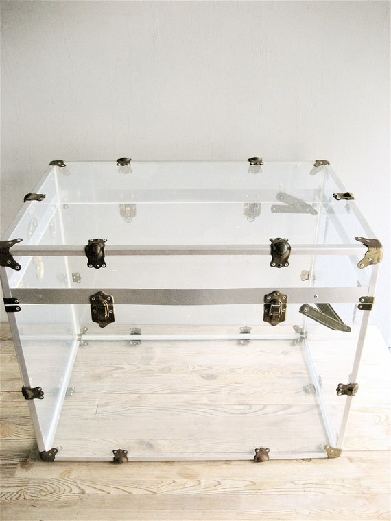 Vintage Lucite Trunk