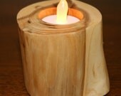 Wood Tea Light Holder