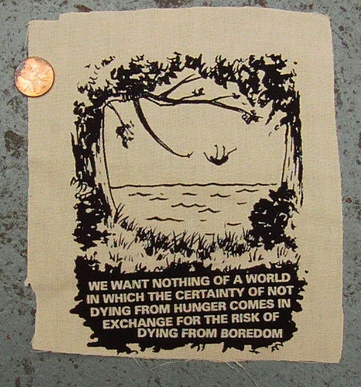 May 1968 patch punk radical anarchist situationist