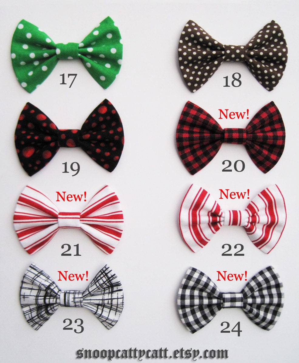 Cat Bow Tie - Choose Your Own (Cotton Prints)