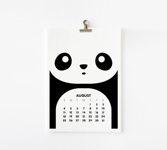 SALE - 2013 Calendar Cute Animal A4 Free Shipping