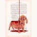 Original Illustration Digital Print Mixed Media  Art Poster Acrylic Painting Holiday Decor Drawing Gifts: Chocolate on daschund