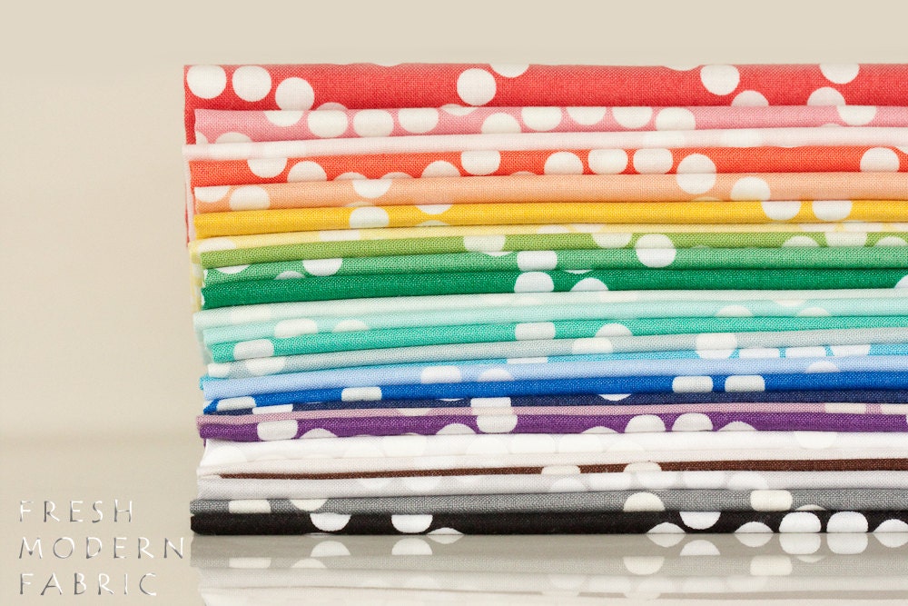 Fat Quarter Bundle Pearl Bracelets, 26 Pieces, Lizzy House for Andover Fabrics, 100% Cotton Fabric, A 4116