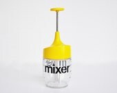 Vintage Hand Mixer - Bright Yellow