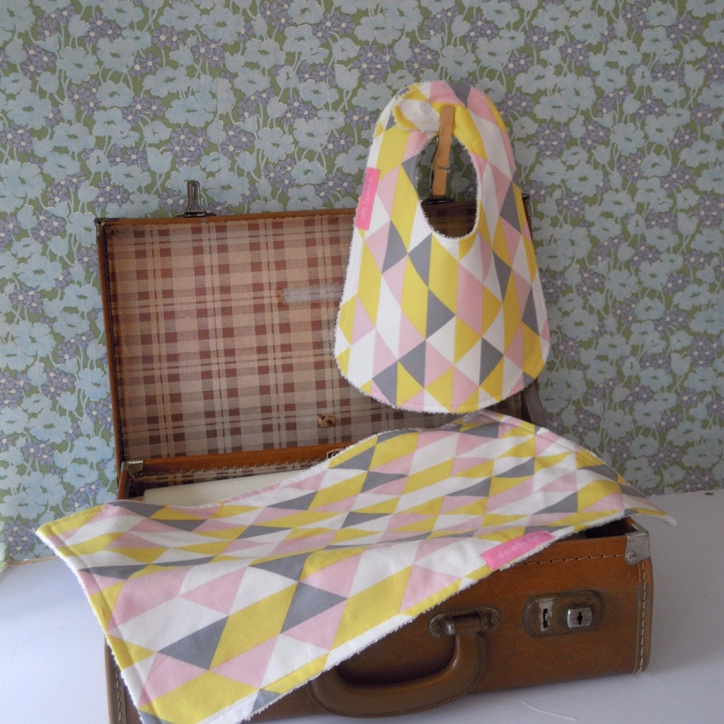 SPRING SALE Organic Modern Baby Girls Gift Set