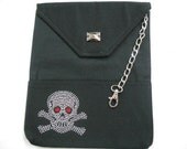 Ipad case Ipad sleeve Skull and chain