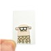 Reserved Listing for Jane - Miniature Card & Envelope - Original Miniature Painting, Miniature Watercolour, Poosac, Argyle Sweater