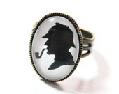 Silhouette Ring - Sherlock Holmes