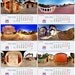 2013 Calendar  KALEICI360 Panoramic Cityscape Photo Print Modern Cafe Bar Pub Hotel Restaurant Home Office Fine Art Decor Gift
