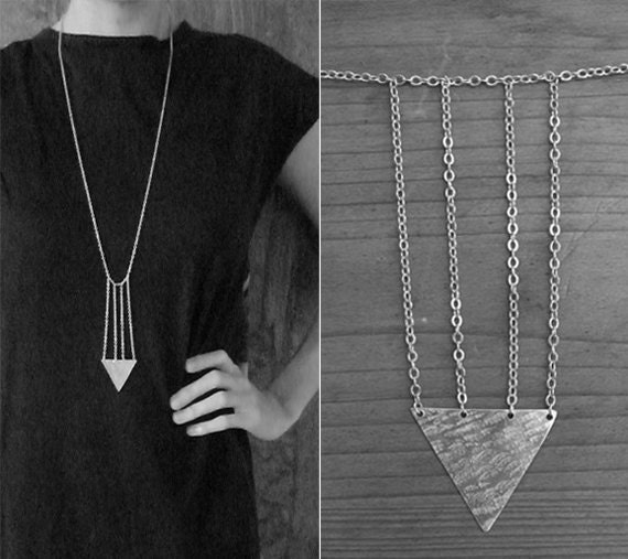 Indian Arrowhead Cage Necklace (No. 34)
