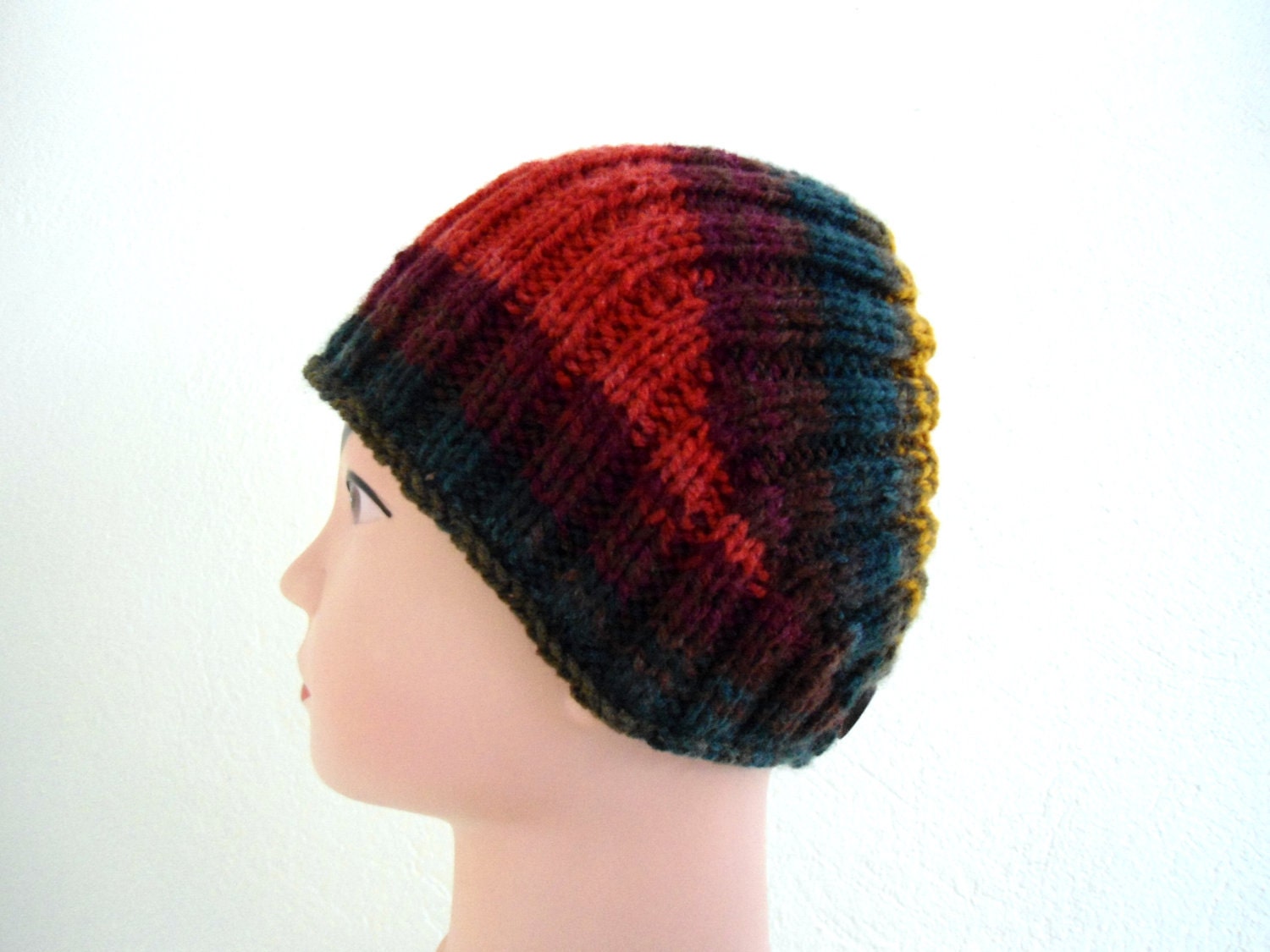 Flower Headband, warm knit headband, knitting, gift, mothers day,  winter trend ,fashion