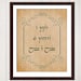 The Road Goes Ever On And On - Lord of the Rings Quote Poster in Sindarin Elvish 8x10