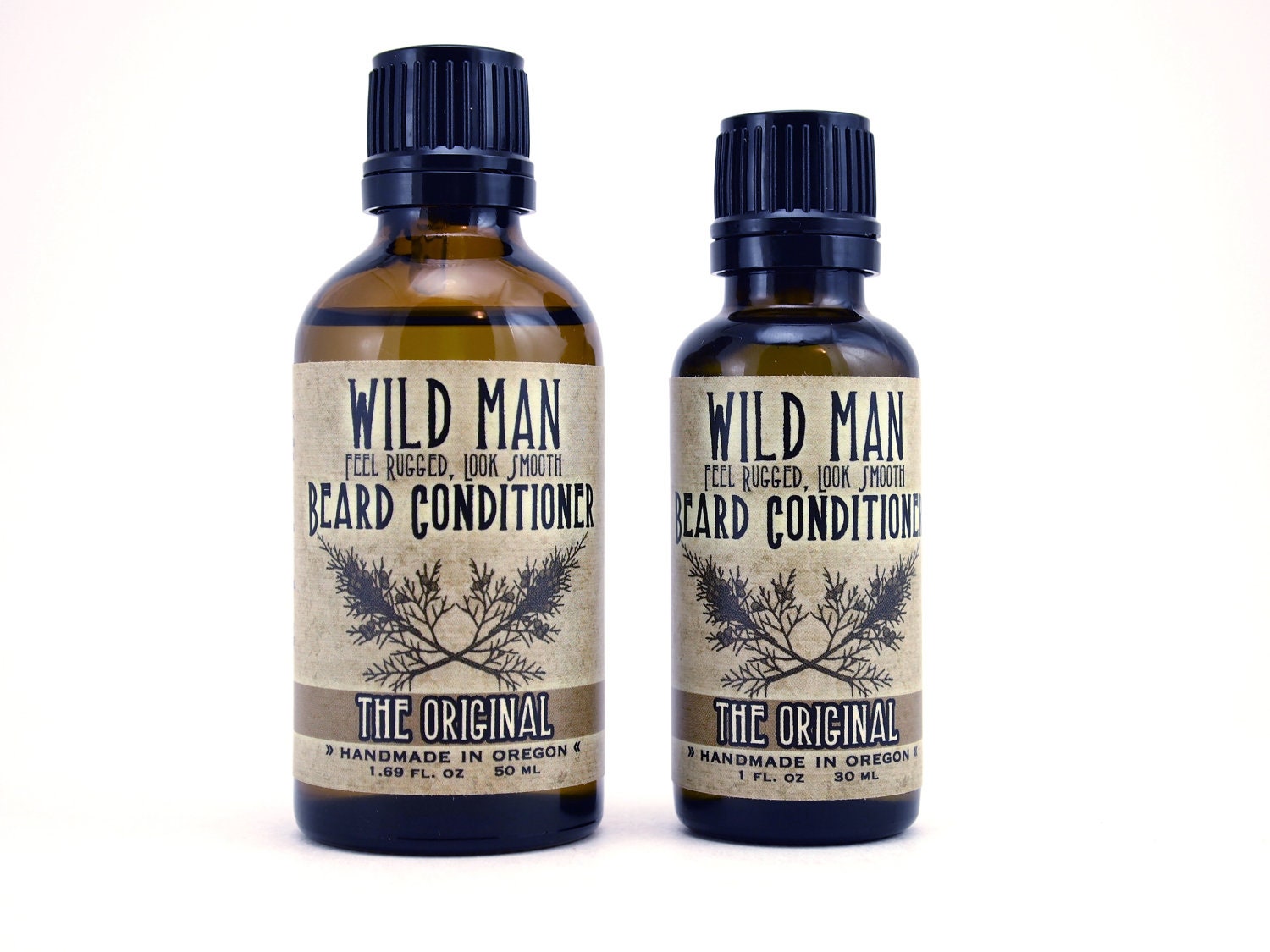 Beard Conditioner Oil Wild Man Beard Softener 50ml Beard Oil