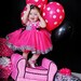 Zebra and Pink Dot Minnie Mouse Tutu Dress
