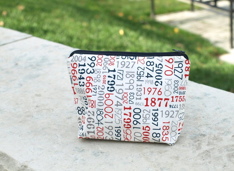 Accessory Pouch, Wedding Pouch, Bridesmaid gift, makeup pouch,  toiletry bag