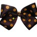 Large DG Delta Gamma Sorority Anchor Hair Bow