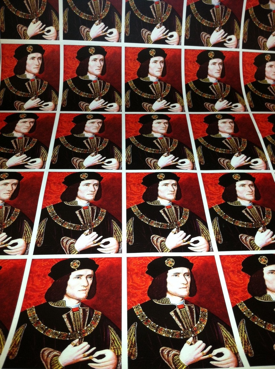 Richard III Wrapping Paper/Giftrwrap