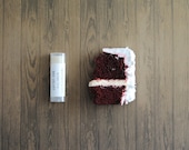 Red Velvet Lip Balm - Shea Butter, Beeswax, Cocoa Butter