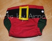 Santa Claus Decorative Diaper Cover (Great for Photography)