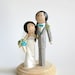 Cake Topper- Handmade Keepsake Wedding Topper- custom made wood bride and groom