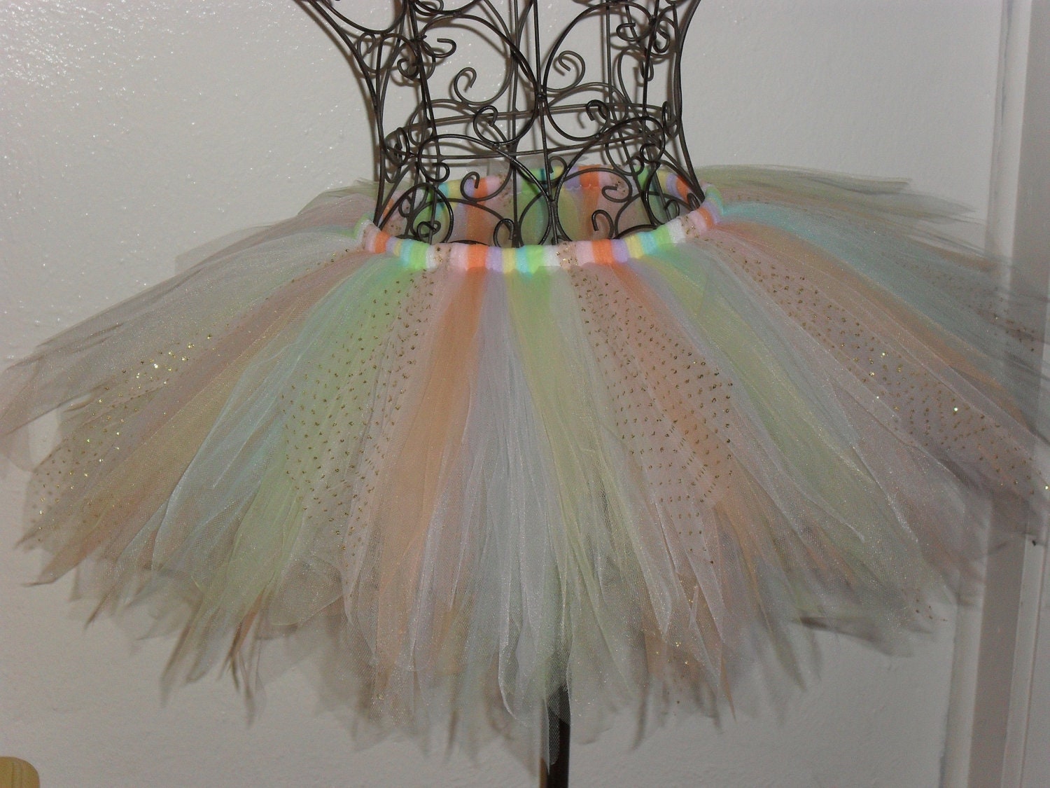 Adult/Teen Rainbow Fairy Pastel Tutu Skirt