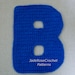 Crochet Letters Patterns - B
