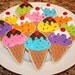 Ice Cream Cone Cookies
