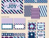 Sweet Shoppe Boy Baby Shower - "The Essentials" PRINTABLE Collection