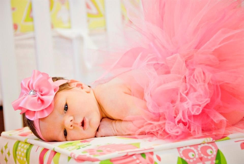 baby tutu tutu baby shower SALE Little Angels Coral and Pink Tutu